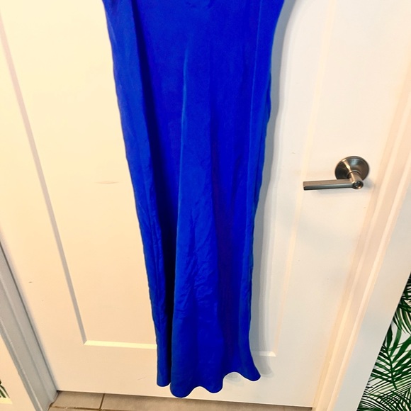 Zara Ruched Slip Dress - Picture 2 of 10